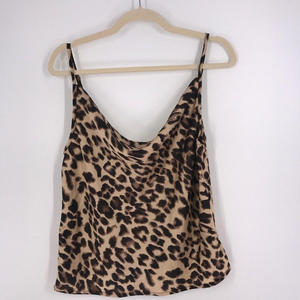 WOMENS SHEIN LEOPARD PRINT NIGHT‎ GOWN - Picture 2 of 6